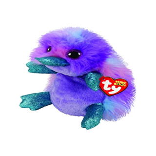 TY 36445 Beanie Boos 24 cm Plüschtier, Lila,blau,türkis