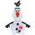 TY 41148 - Plüschtier - Disney die Eiskönigin - Olaf Glitter mit Sound, 20 cm
