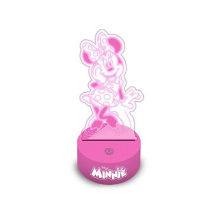 Minnie Maus LED Acryl 2D Duftlampe Glühbirnenringe Dekoration für Zuhause Unisex Erwachsene, mehrfarbig, einzigartig