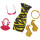 Monster High DVF09 - Mode, Kleider Set Cleo de Nile