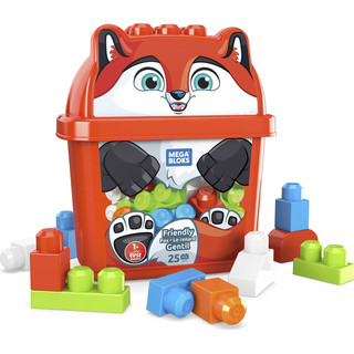 MEGA Bloks GRV22 - Fuchs, Bausteine für Kleinkinder (25 Bausteine), Spielzeug ab 1 Jahr