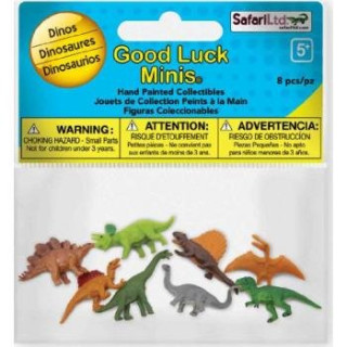 Safari Ltd. - Good Luck Minis - Glücksminis - Dinosaurier Fun Pack 8 Figuren