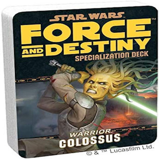 Star Wars: Force and Destiny - Colossus Specialization Deck
