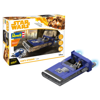 Revell REV-06769 Hans Speeder aus Disney Star Wars HAN Solo Toys, blau