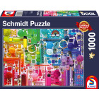 Schmidt Spiele 58958 Regenbogenfarben, 1.000 Teile Puzzle