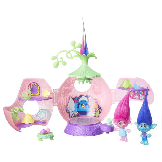 Hasbro B6560EU4 Trollstadt - Poppys Krönungssaal Spielset
