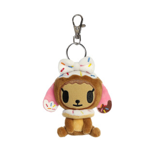 Aurora World 60794 Tokidoki Donutina Schlüsselanhänger, Braun