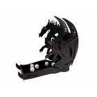 Dice Towers Large: Dice Tower - Dragon (Black)