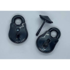 PolyHero Rogue d20 Lock and Pick Set Cold Iron