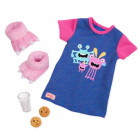 Our Generation BD30371Z Outfit Nachthemd Monster, Bunt