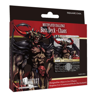 Final Fantasy TCG - Multiplayer Challenge Boss Deck Display (6 Deck) - Chaos - EN