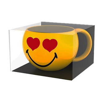 zak! Espresso-Tasse Smiley-Liebe 100ml, Porzellan, 8 x 8 x 5 cm