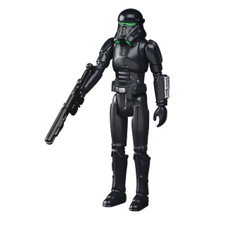 Star Wars Hasbro Retro Collection Imperial Death Trooper Toy 9.5 cm-Scale The Mandalorian Collectible Action Figure, Kids 4 and Up F4457