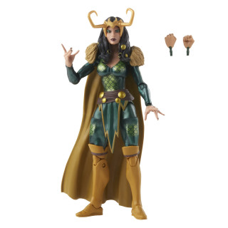Marvel Legends Series Loki, Agent von Asgard, Retroverpackung, 15 cm große Action-Figur, 2 Accessoires