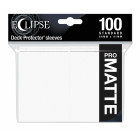 Ultra Pro Eclipse Matte Standard Sleeves: Arctic White...