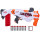 NERF Ultra Focus Blaster, 10 AccuStrike Ultra Darts, Clip-Magazin, Schulterstütze, nur mit NERF Ultra Darts kompatibel