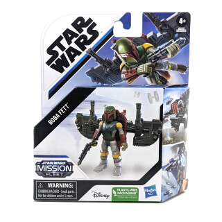 Star Wars Mission 2.5" Figure Fleet Boba Fett Set - Hasbro 2022 Age 4+