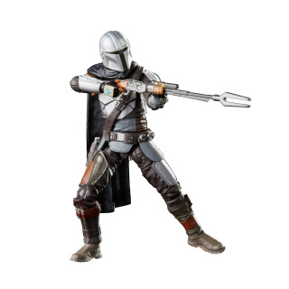 Star Wars Hasbro F1095 The Vintage Collection Der Mandalorianer Spielzeug, 9,5 cm große The Mandalorian ActionFigur, Spielzeug für Kids ab 4 Jahren