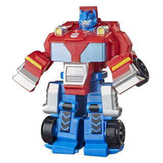 Transformers Rescue Bots Academy klassisches Helden-Team Optimus Prime verwandelbares Spielzeug, 11 cm große Figur, ab 3