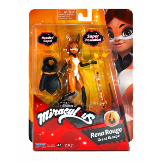 Bandai - Miraculous Ladybug - Mini-Puppe 12 cm - Rena-Rouge - P50404