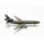 Herpa Modellflugzeug U.S. Air Force Mcdonnell Douglas KC-10A Louisiana Yard Dog Maßstab 1:500, Modellbau Flugzeug, Flugzeugmodell für Sammler, Miniatur Deko, Flieger ohne Standfuß aus Metall