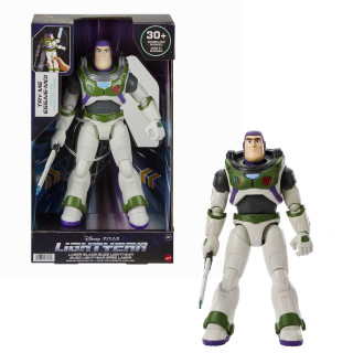 Buzz Lightyear Disney and Pixar Lightyear Toys, Talking 12 Inch Action Figure with Motion, Light and Sound, Laser Blade Action, HHJ76