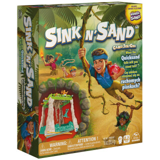 Begleitendes Arcade-Spiel Sink N Sand + kinetischer Sand
