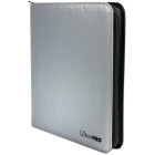Ultra PRO 12-Pocket Zippered PRO-Binder:  Silver