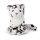 WWF WWF00045 Plüsch Schneeleopard Soft, realistisch gestaltetes Plüschtier, ca. 19 cm groß und wunderbar weich
