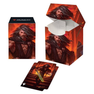Dominaria United 100+ Deck Box B featuring Commander Jared Carthalion for Magic: The Gathering