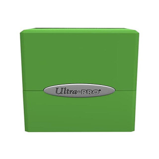 Ultra Pro - Deck-Box aus Satin, würfelförmig, Limettengrün