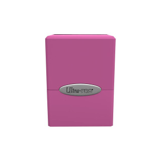 Satin Cube - Hot Pink
