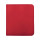 UP - 12-Pocket Zippered PRO-Binder - Red