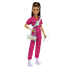 BARBIE Fashionista - Puppe in pinkem Jumpsuit mit...