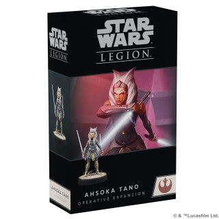 Star Wars Legion Ahsoka Tano Operative Expansion | Two Player Battle Game | Miniatures Game | Strategy Game for Adults and Teens | Ages 14+ | Average Playtime 3 Hours | Made by Atomic Mass Games