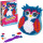 Party town Fun Creation Eule Kissen, Bastelset für Mädchen zum Dekorieren von Kissen, Spielzeug für Mädchen 5 Jahre oder mehr, Spielzeug für Mädchen 5 Jahre, Geschenk für Mädchen 5 Jahre