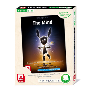 NSV - 5305 - The Mind - Natureline - plastikfreies & nachhaltiges Kartenspiel - nominiert zum Spiel des Jahres 2018