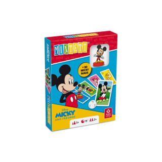 ASS Altenburger 22522241 Mixtett Maus Disney Mickey & Friends Kartenspiel mit Spielfigur Micky, Mickey