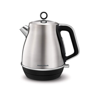 Morphy Richards 104406EE Evoke Wasserkocher Jug 2.2 KW gebürstet, Metall Edelstahl