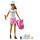 Barbie HNC39 - Bünette Puppe mit Welpe, mit Rucksack zum Tragen des Hautiers, Kamera und mehr, Puppen Spielzeug für Kinder ab 3 Jahren