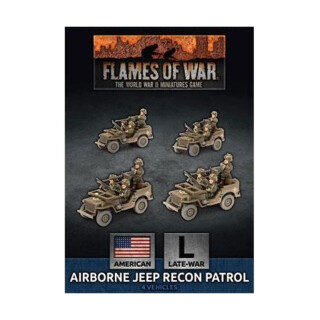 Airborne Recon Section (x4 Plastic)