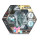 Jurassic World Dinosaurier Wow! PODS - Velociraptor Blau | leuchtende Wackelkopf Figur | Offizieller Jurassic World Dominion Merchandise, Spielzeug und Geschenke für Jungen und Mädchen, ab 5 Jahren