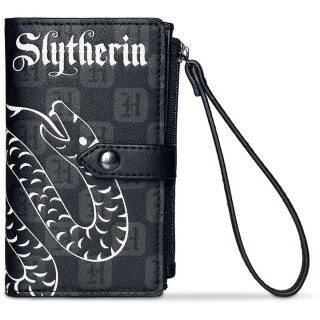 Harry Potter Wizards Unite - Slytherin Geldbörse Frauen Geldbörse schwarz