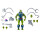 MASTERS OF THE UNIVERSE Masterverse Slush Head Actionfigur - Bewegliche Gelenke, austauschbare Köpfe und Hände, Kampfaxt-Gewehr-Zubehörteil, für Sammler, ab 6 Jahren, HPL14