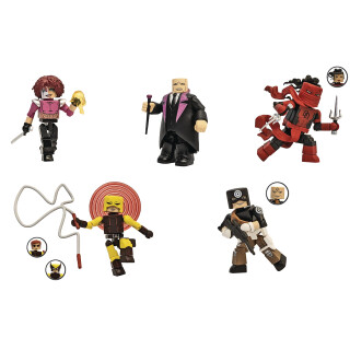 Marvel Daredevil Minimates Deluxe Box-Set
