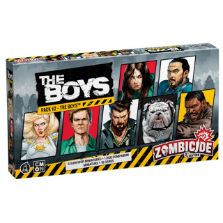 Zombicide The Boys Character Pack #2 - Survivors from The Boys for Epic Zombie Action! Cooperative Board Game for Ages 14+, 1-6 Players, 60 Minute Playtime, Made by CMON