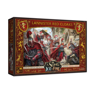 A Song of Ice and Fire Tabletop Miniatures Game Lannister Red Cloaks Unit Box | Strategiespiel für Jugendliche und Erwachsene | Alter 14+ | 2+ Spieler | Durchschnittliche Spielzeit 45-60 Minuten | Hergestellt von CMON