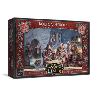 A Song of Ice and Fire Tabletop Miniatures Bolton Heroes I Box Set – Strategiespiel für Jugendliche und Erwachsene, ab 14 Jahren, 2+ Spieler, 45–60 Minuten Spielzeit, hergestellt von CMON