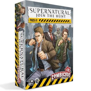 CMON Zombicide Supernatural Character Pack #1 - Sam, Dean, Alpha Vampire, Wendigo - Unleash Hellish Action! Cooperative Board Game for Ages 14+, 1-6 Players, 60 Minute Playtime, Made