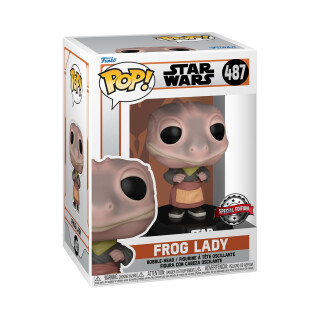 Funko Pop! Star Wars: The Mandalorian - Frog Lady - Vinyl-Sammelfigur - Geschenkidee - Offizielle Handelswaren - Spielzeug Für Kinder und Erwachsene - TV Fans - Modellfigur Für Sammler und Display